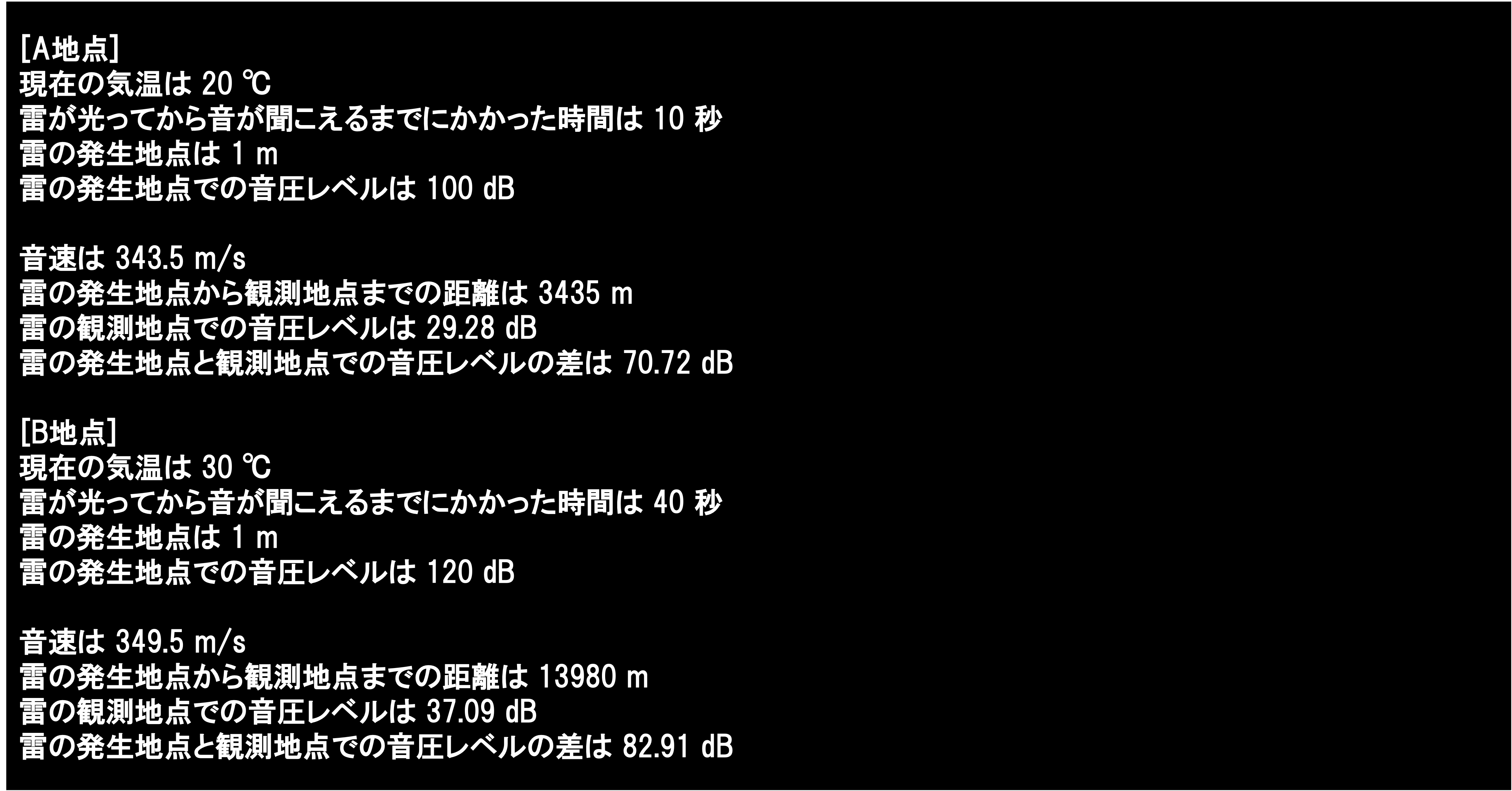 プログラムの実行例